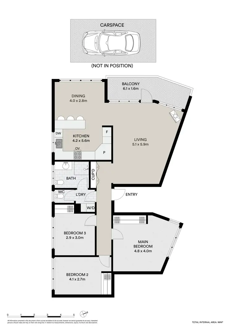 Floorplan of Homely apartment listing, 4/312A Orrong Road, Caulfield North VIC 3161