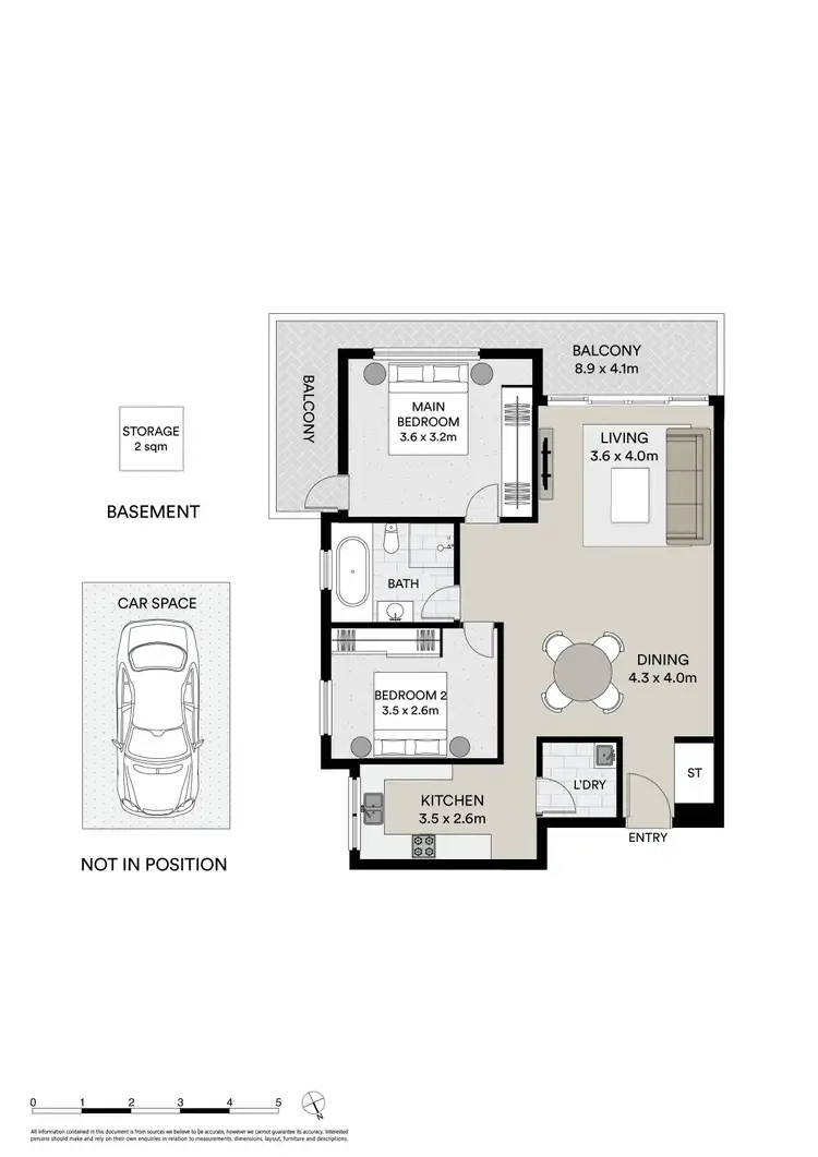Floorplan of Homely unit listing, 18/3-11 Princess Street, Brighton-Le-Sands NSW 2216