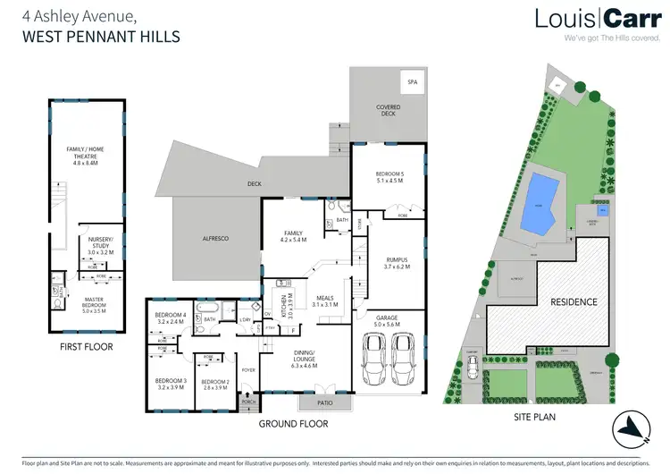 Floorplan of Homely house listing, 4 Ashley Avenue, West Pennant Hills NSW 2125