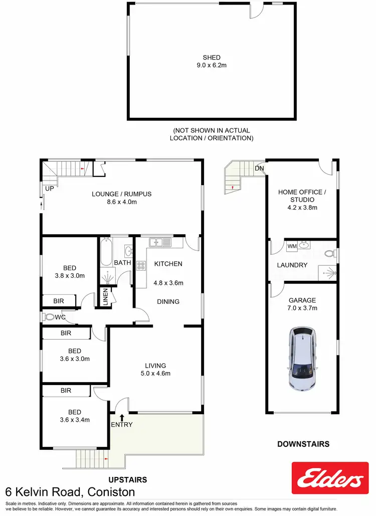 Floorplan of Homely house listing, 6 Kelvin Road, Coniston NSW 2500