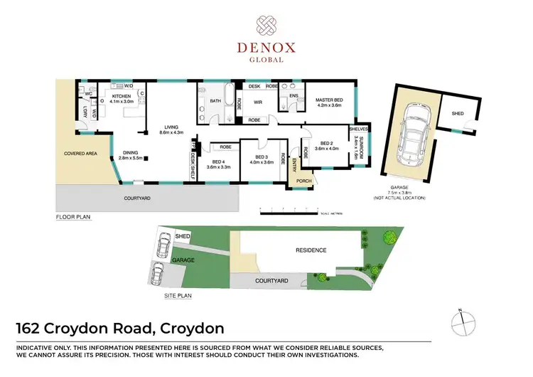 Floorplan of Homely house listing, 162 Croydon Road, Croydon NSW 2132