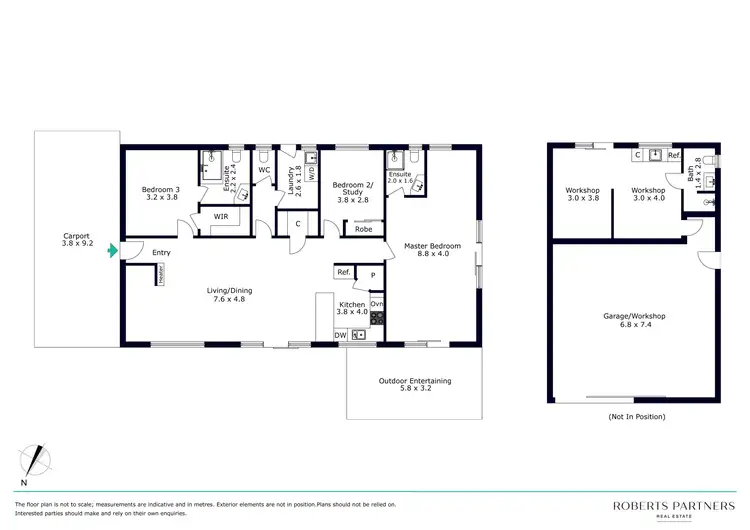 Floorplan of Homely house listing, 22 Pearce Street, Crib Point VIC 3919