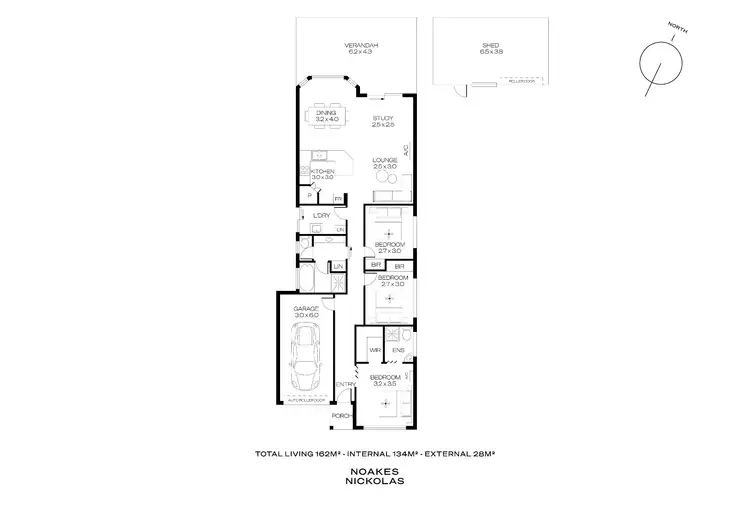 Floorplan of Homely house listing, 50A Cavendish Avenue, Devon Park SA 5008