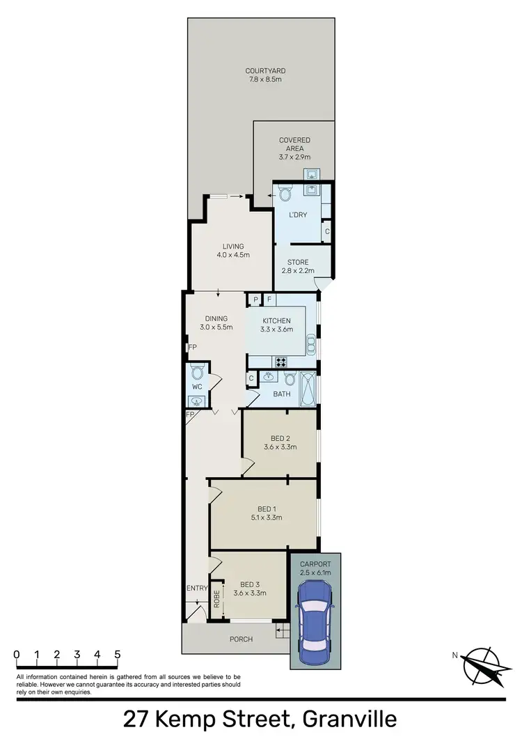 Floorplan of Homely house listing, 27 Kemp Street, Granville NSW 2142
