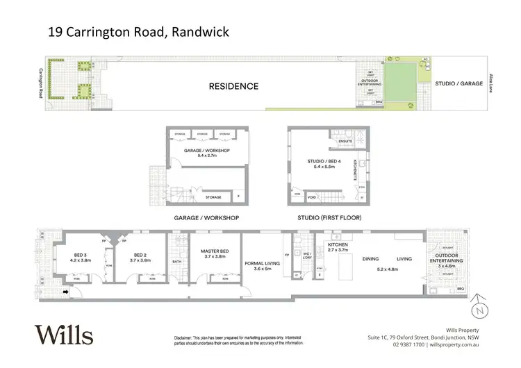 Floorplan of Homely house listing, 19 Carrington Road, Randwick NSW 2031