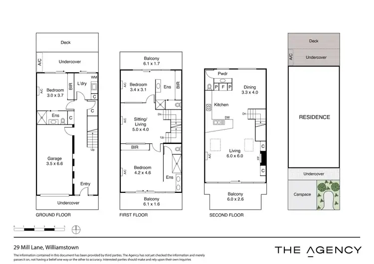 Floorplan of Homely house listing, 29 Mill Lane, Williamstown VIC 3016