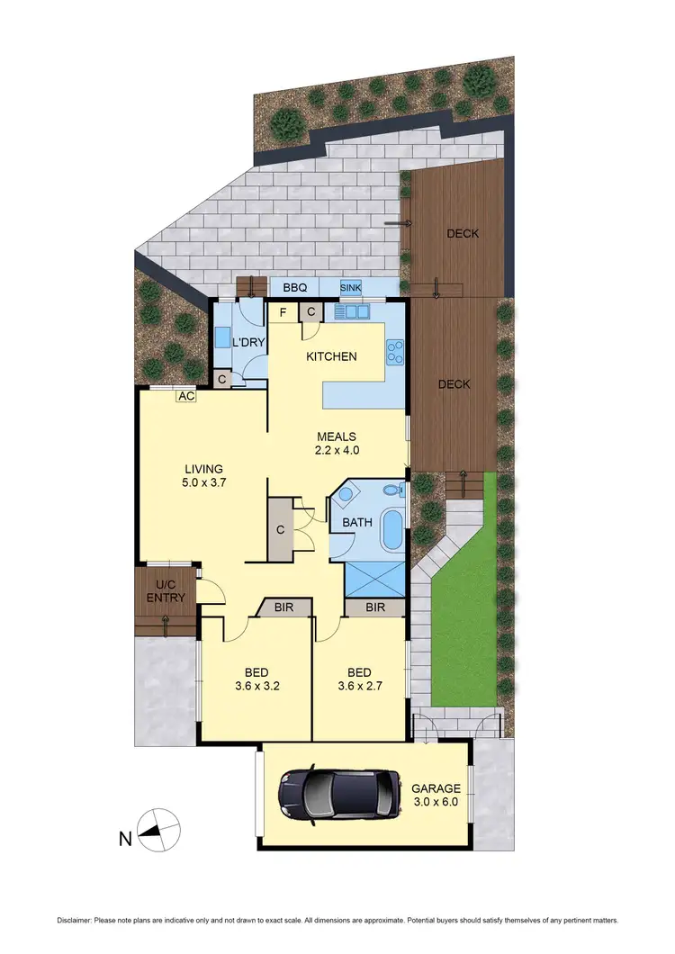 Floorplan of Homely unit listing, 2/11 Luke Street, Reservoir VIC 3073