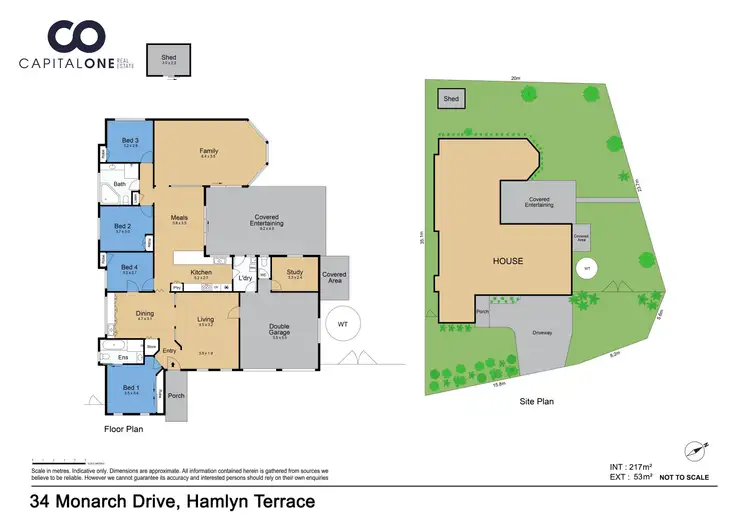 Floorplan of Homely house listing, 34 Monarch Drive, Hamlyn Terrace NSW 2259