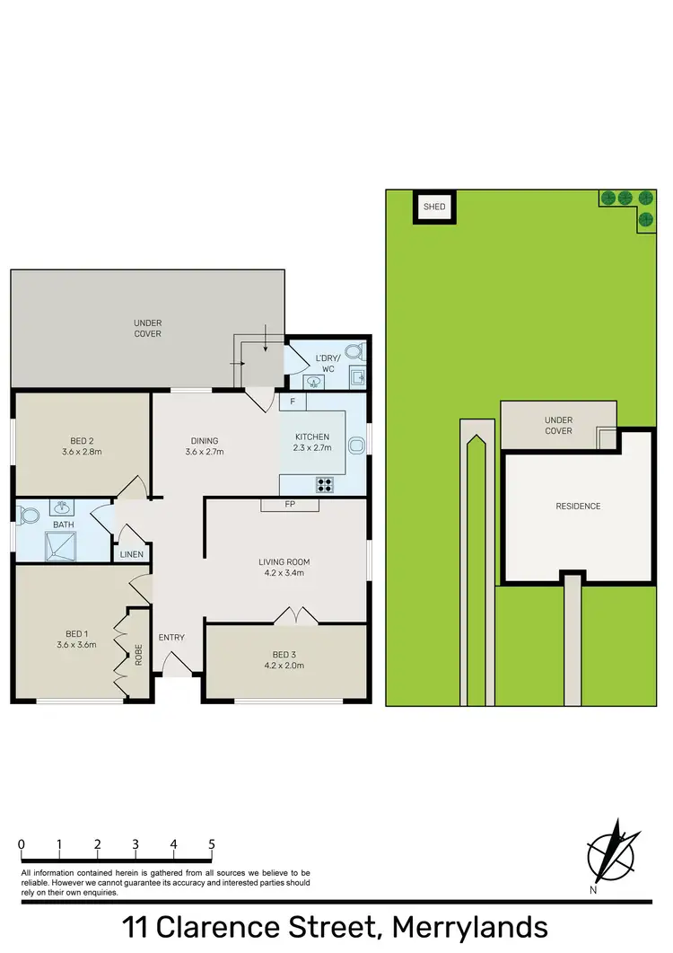 Floorplan of Homely house listing, 11 Clarence Street, Merrylands NSW 2160