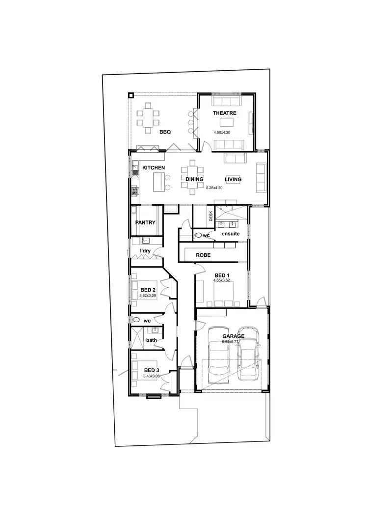Floorplan of Homely house listing, 4 Magnetic Way, Wandi WA 6167