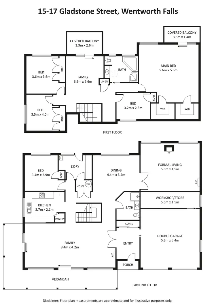 Floorplan of Homely house listing, 15-17 Gladstone Street, Wentworth Falls NSW 2782