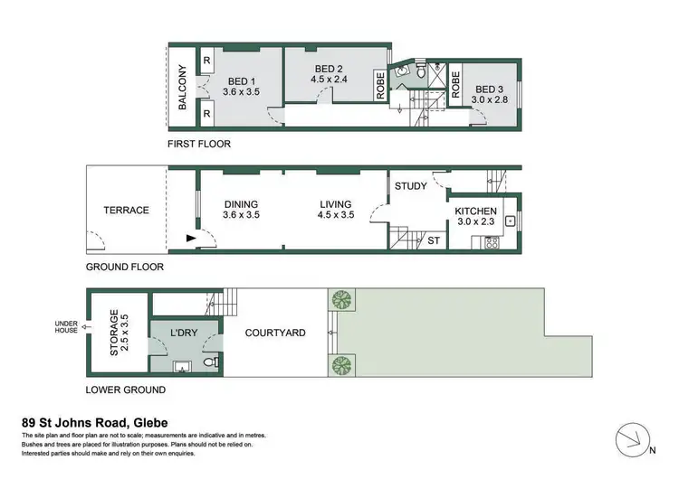 Floorplan of Homely house listing, 89 St Johns Road, Glebe NSW 2037