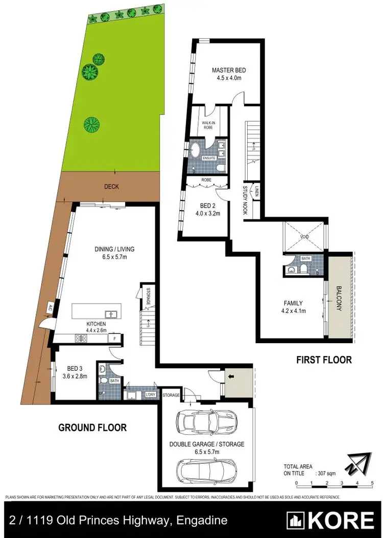 Floorplan of Homely townhouse listing, 2/1119 Old Princes Highway, Engadine NSW 2233