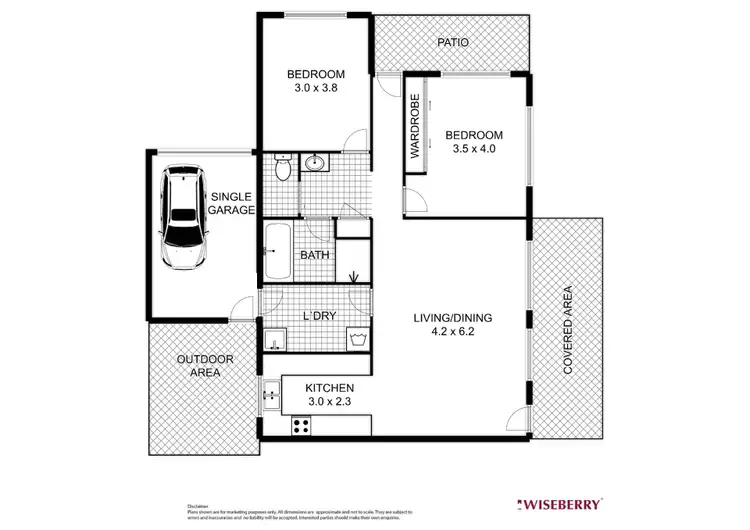 Floorplan of Homely house listing, 53A Merrendale Avenue, Gorokan NSW 2263