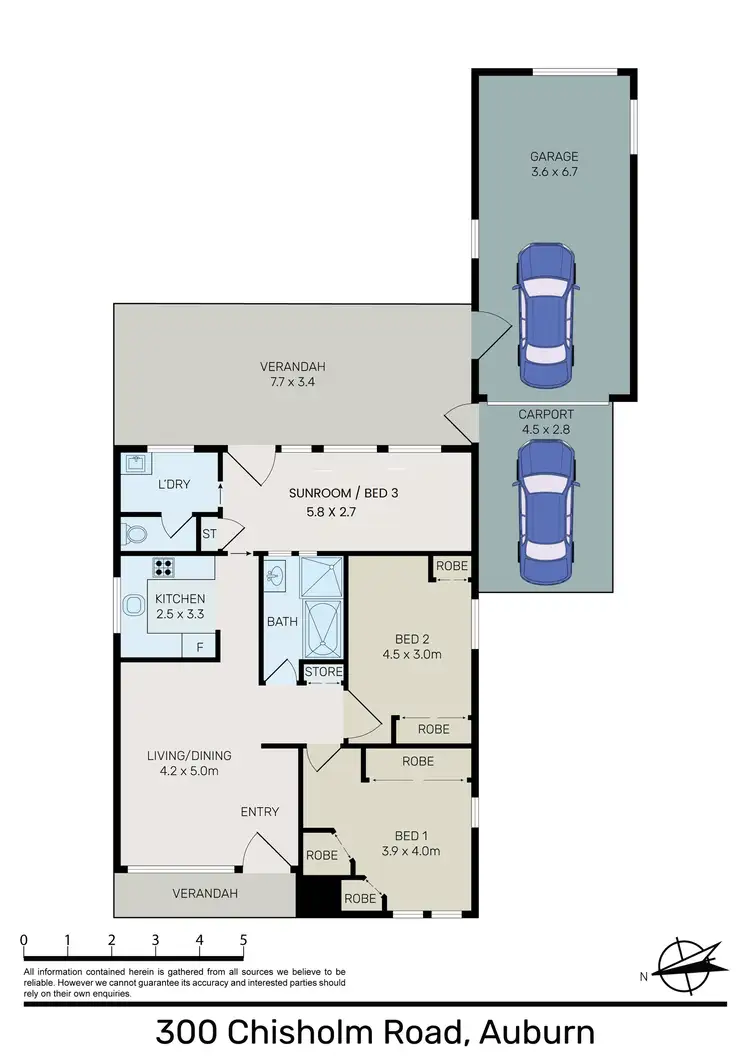 Floorplan of Homely house listing, 300 Chisholm Road, Auburn NSW 2144