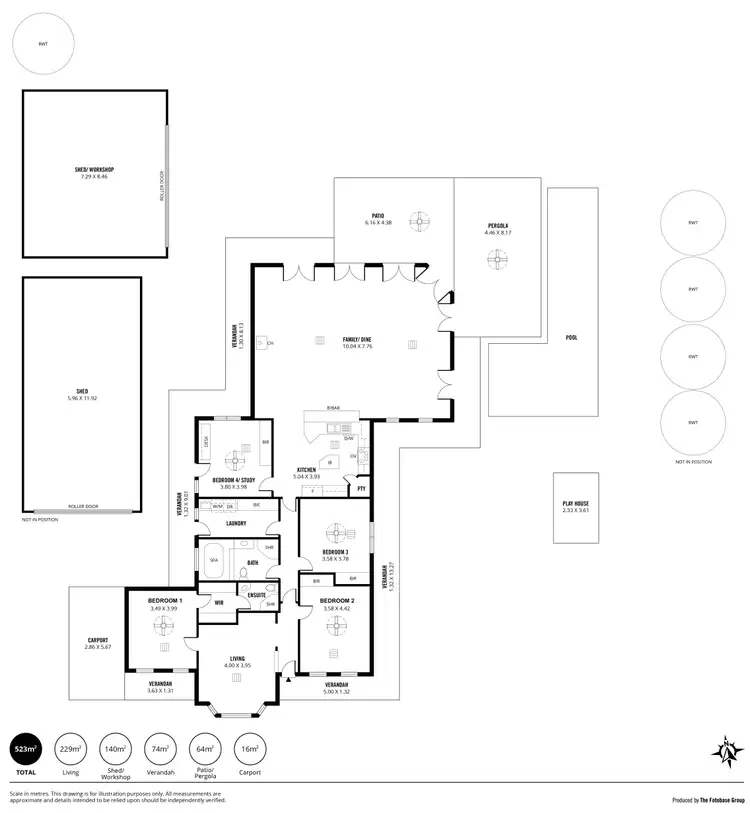 Floorplan of Homely rural property listing, 145 Alexander Forrest Road, Forreston SA 5233