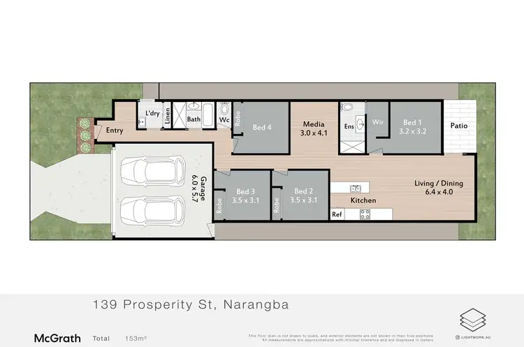 Floorplan of Homely house listing, 139 Prosperity Street, Narangba QLD 4504