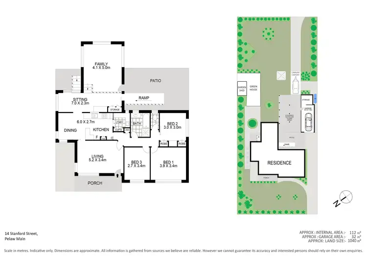 Floorplan of Homely house listing, 14 Stanford Street, Pelaw Main NSW 2327