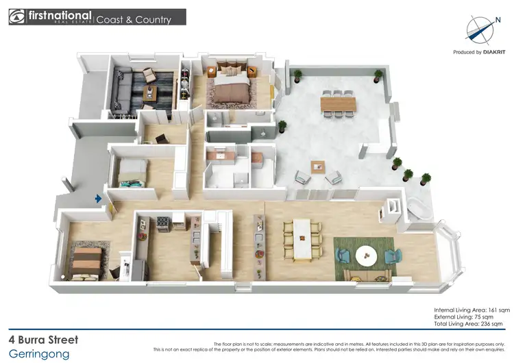 Floorplan of Homely house listing, 4 Burra Street, Gerringong NSW 2534