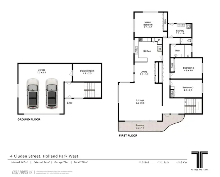 Floorplan of Homely house listing, 4 Cluden Street, Holland Park West QLD 4121