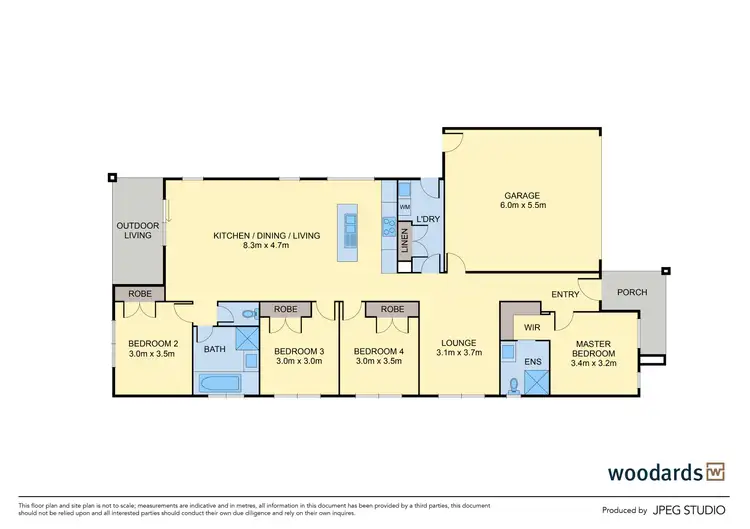 Floorplan of Homely house listing, 26 Wedmore Crescent, Sunbury VIC 3429