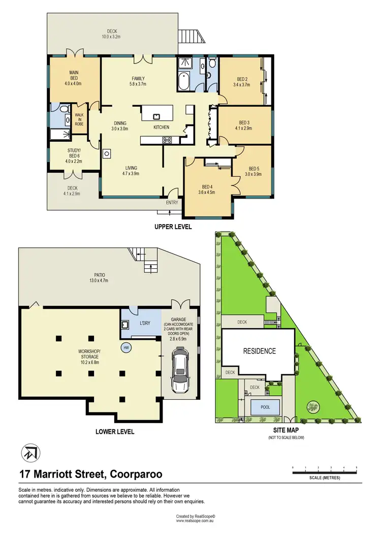 Floorplan of Homely house listing, 17 Marriott Street, Coorparoo QLD 4151