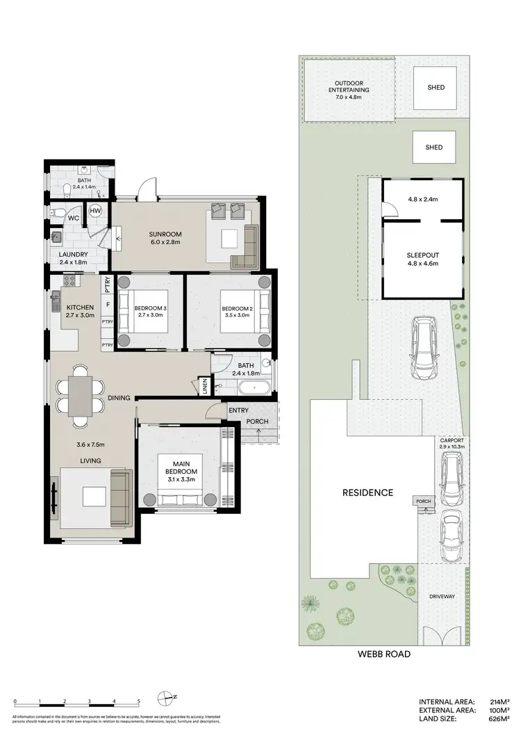 Floorplan of Homely house listing, 14 Webb Road, Booker Bay NSW 2257