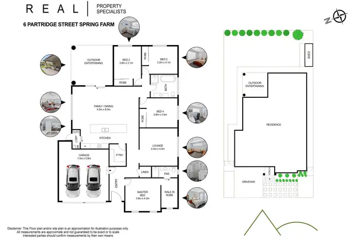 Floorplan of Homely house listing, 6 Partridge Street, Spring Farm NSW 2570
