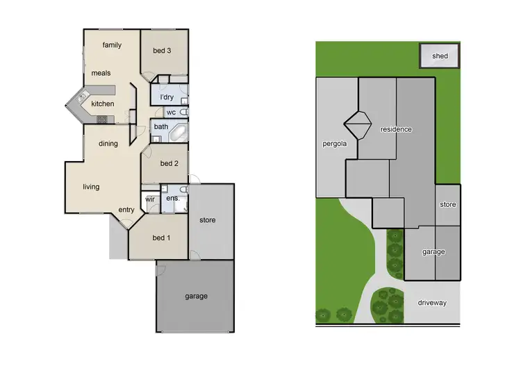 Floorplan of Homely house listing, 28 Cobblestone Avenue, Narre Warren South VIC 3805