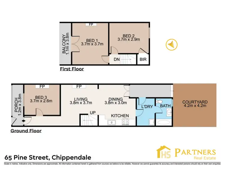 Floorplan of Homely house listing, 65 Pine Street, Chippendale NSW 2008
