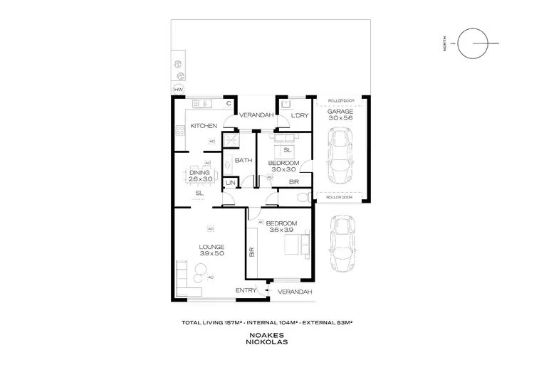 Floorplan of Homely unit listing, 4/35 Dunrobin Road, Hove SA 5048