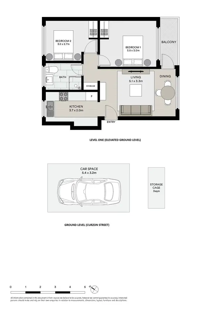 Floorplan of Homely apartment listing, 2/15 Curzon Street, Ryde NSW 2112