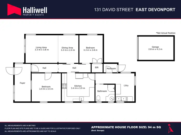 Floorplan of Homely house listing, 131 David Street, East Devonport TAS 7310