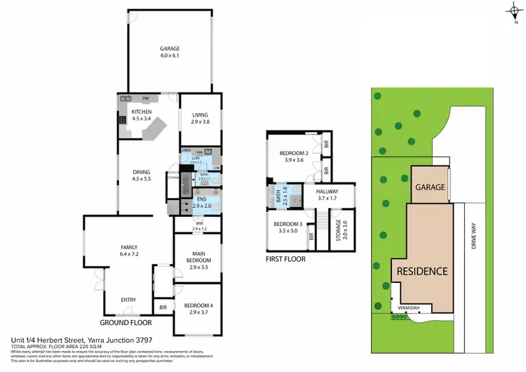 Floorplan of Homely house listing, 1/4 Herbert Street, Yarra Junction VIC 3797
