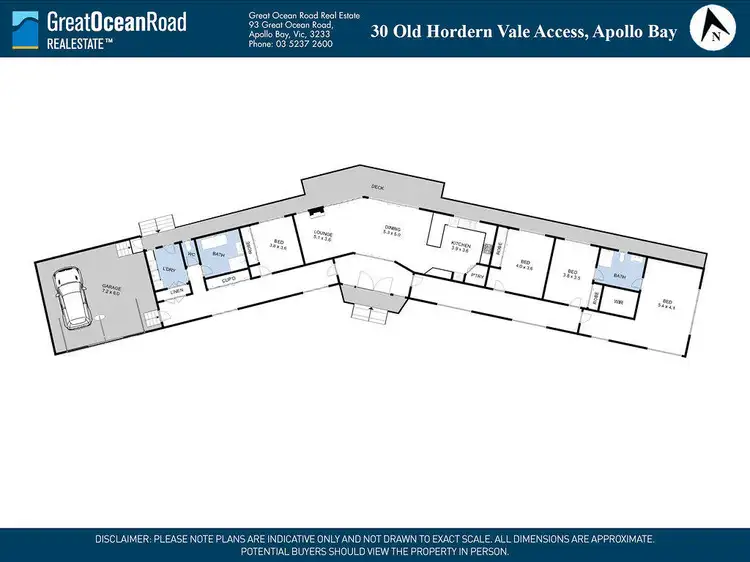 Floorplan of Homely house listing, 30 Old Hordern Vale Access, Apollo Bay VIC 3233