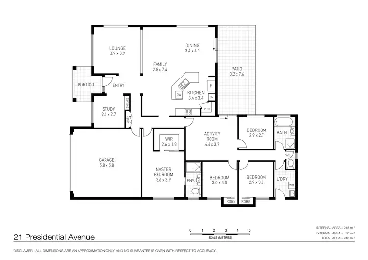 Floorplan of Homely house listing, 21 Presidential Avenue, Jones Hill QLD 4570