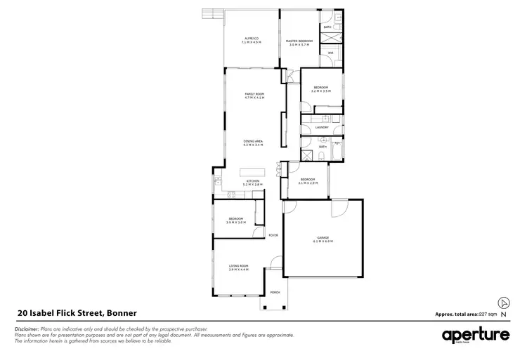 Floorplan of Homely house listing, 20 Isabel Flick Street, Bonner ACT 2914