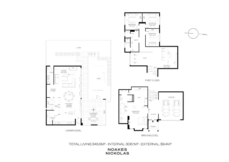 Floorplan of Homely house listing, 7 Symon Crescent, Craigburn Farm SA 5051