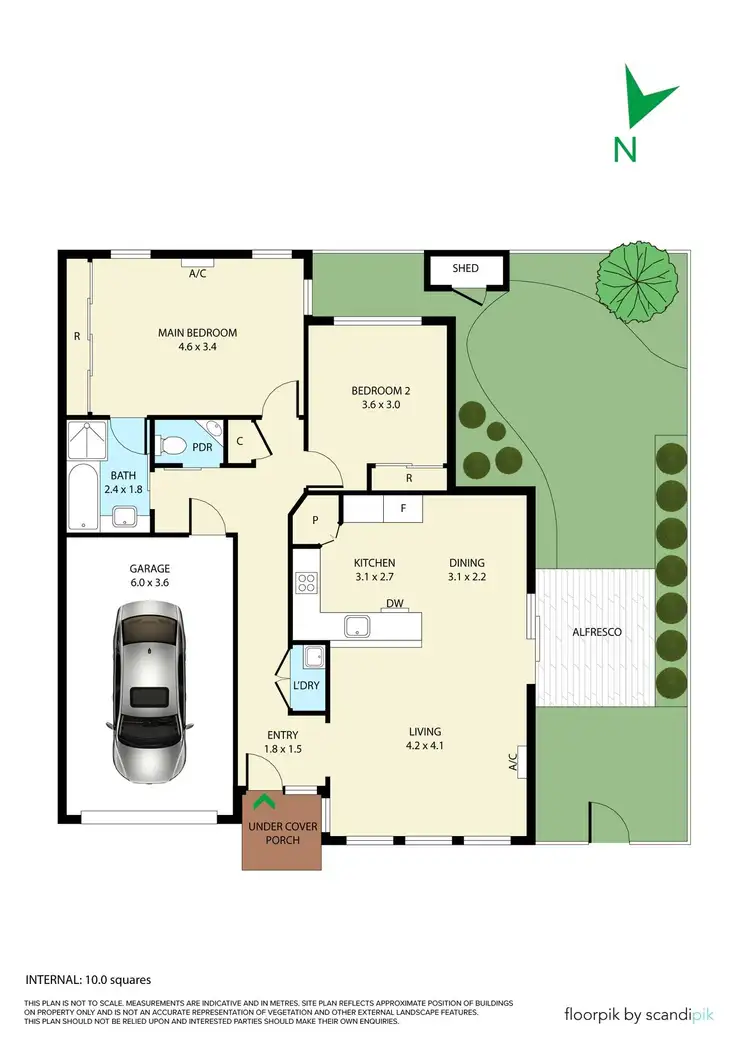 Floorplan of Homely unit listing, 4/113 Dorset Road, Boronia VIC 3155