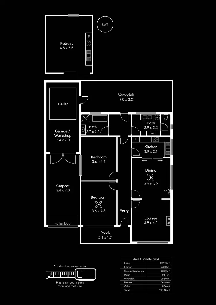 Floorplan of Homely house listing, 18 Wanda Avenue, Findon SA 5023