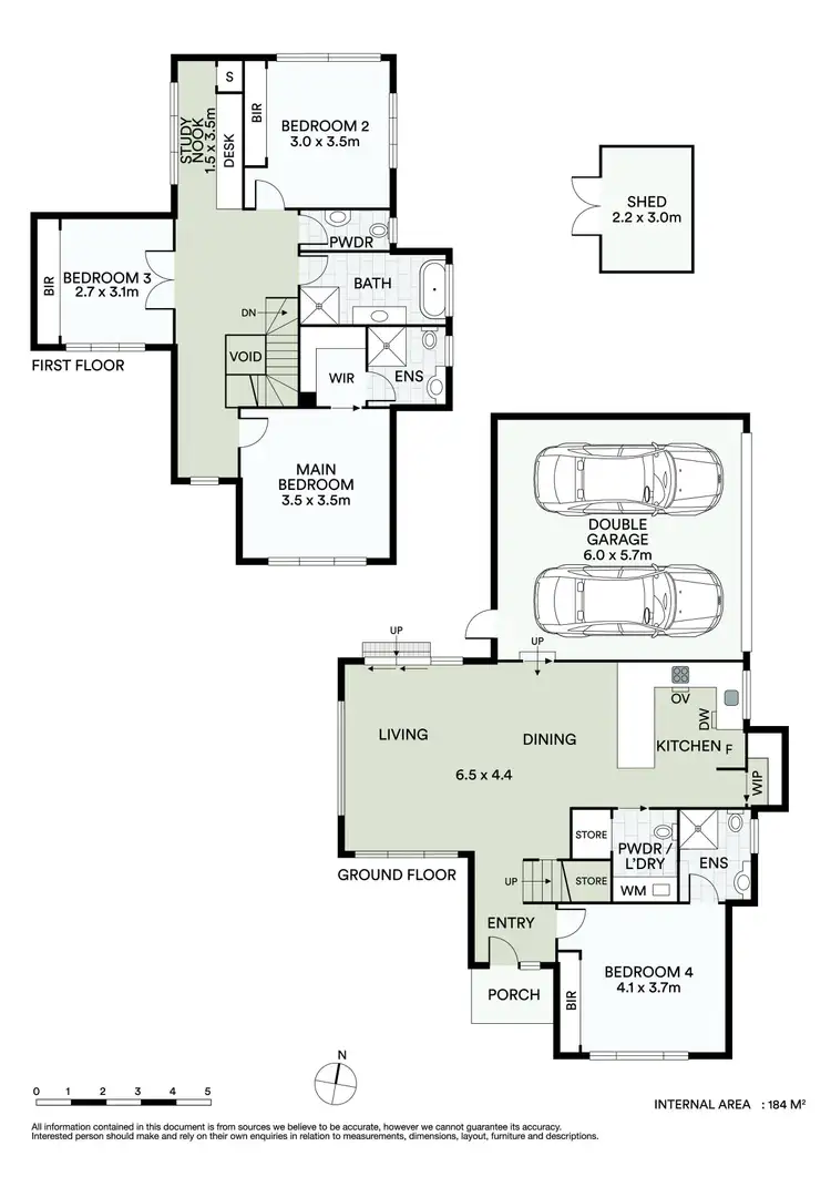 Floorplan of Homely townhouse listing, 1/3 Maxwell Court, Blackburn South VIC 3130