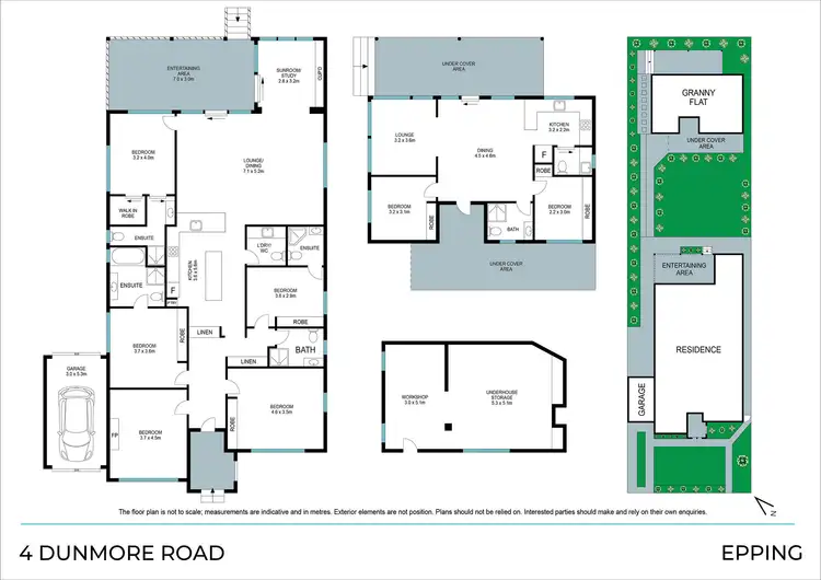 Floorplan of Homely house listing, 4 Dunmore Road, Epping NSW 2121