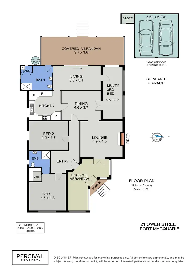 Floorplan of Homely house listing, 21 Owen Street, Port Macquarie NSW 2444