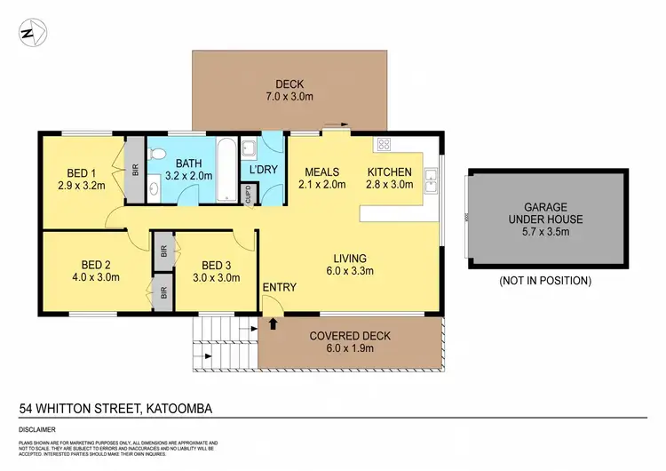 Floorplan of Homely house listing, 54 Whitton Street, Katoomba NSW 2780