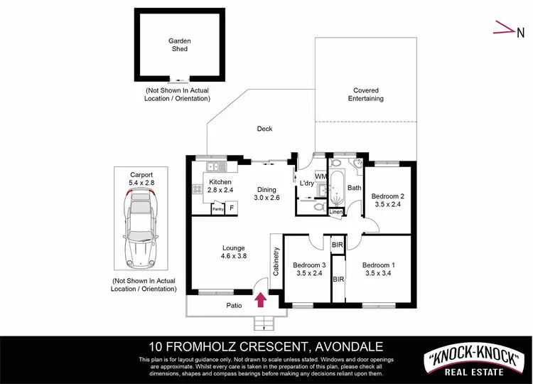 Floorplan of Homely house listing, 10 Fromholz Crescent, Avondale NSW 2530