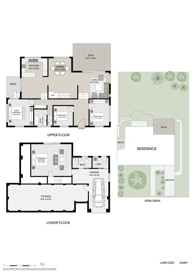 Floorplan of Homely house listing, 28 Vera Drive, Coffs Harbour NSW 2450