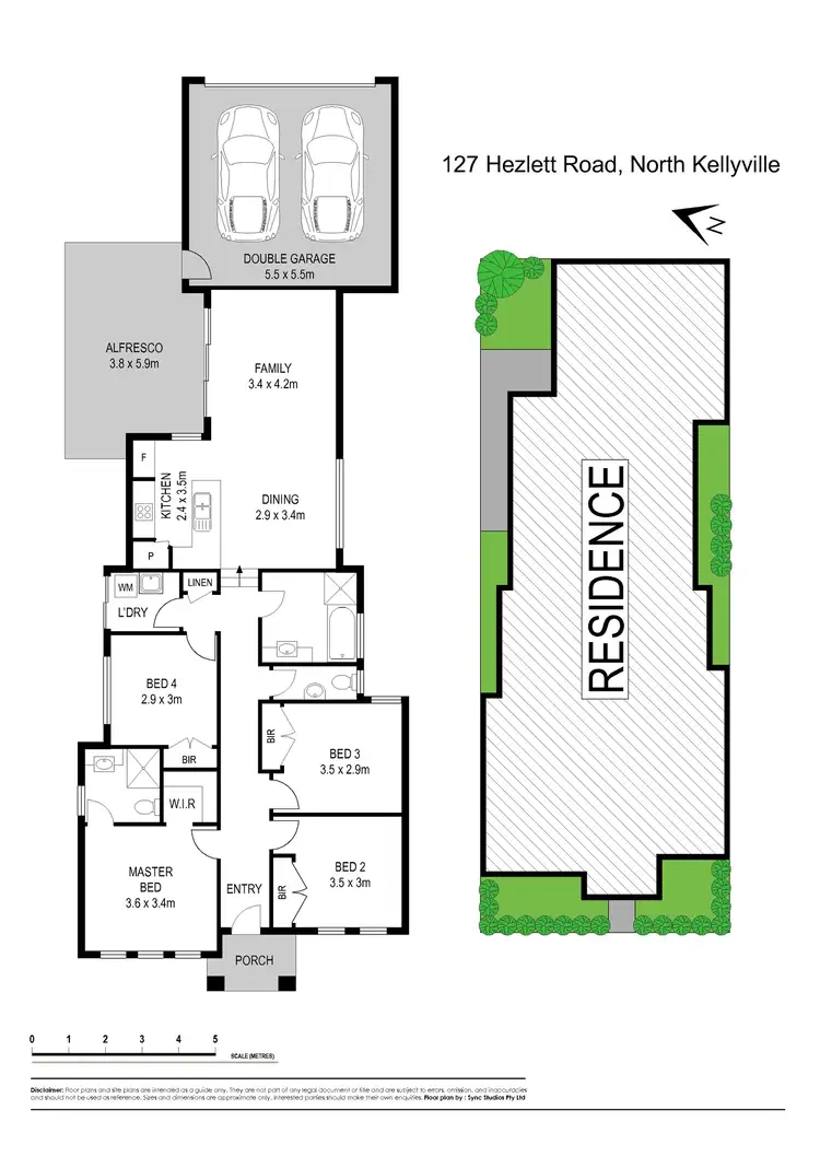 Floorplan of Homely house listing, 127 Hezlett Road, North Kellyville NSW 2155