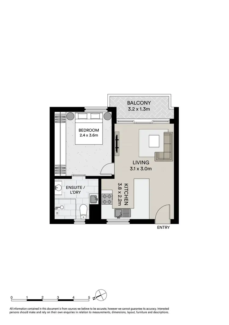 Floorplan of Homely apartment listing, 42/1259-1265 Pittwater Road, Narrabeen NSW 2101