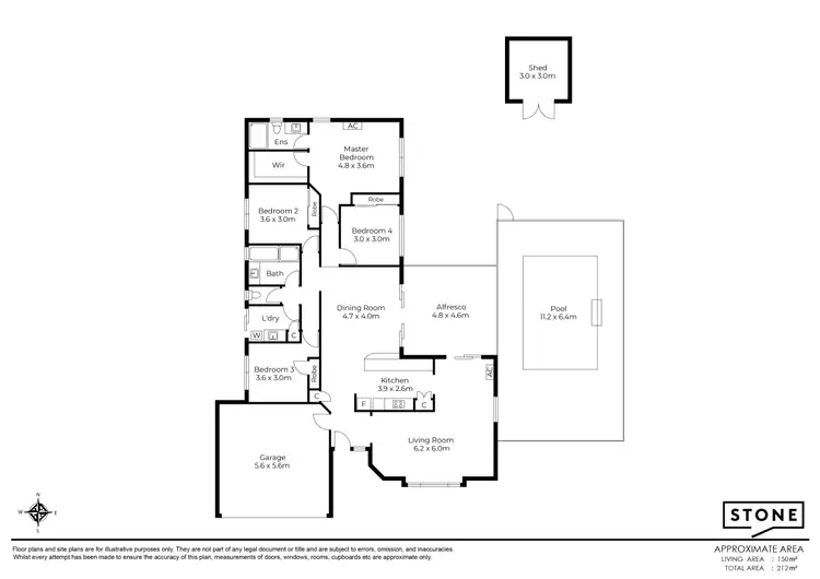 Floorplan of Homely house listing, 1 Rix Drive, Upper Coomera QLD 4209