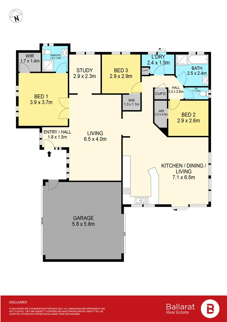 Floorplan of Homely house listing, 13 Cavendish Court, Winter Valley VIC 3358